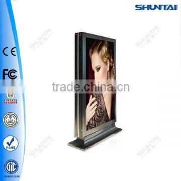 Aluminum stand poster advertising led scrolling display system