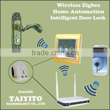 smart home automation products - Wireless control fingerprint door lock by Phone, Pad