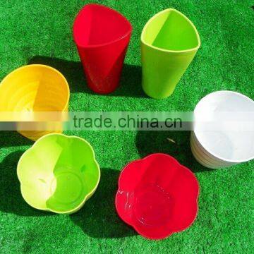 economic plastic flower plant pot