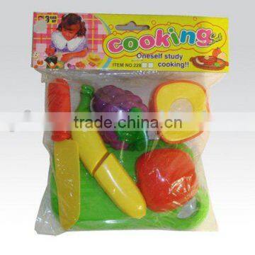 funny fruit toy play set