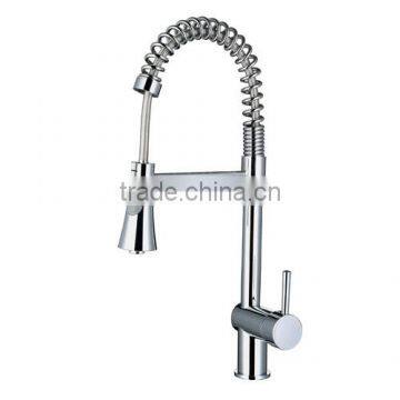 Spring Loaded Pull Out Kitchen Mixer Tap Faucet Hot Selling