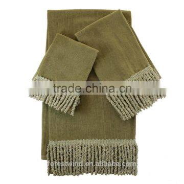 Factory Sale Elegant Design Embroidery Applique Face Towel photo-5
