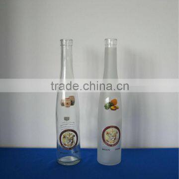 1000ML GLASS JUICE BOTTLE WITH CORK LID