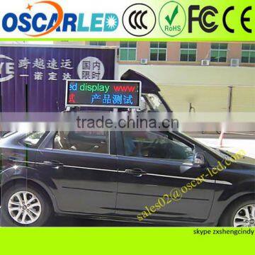 alibaba xx image led car top sign with great price