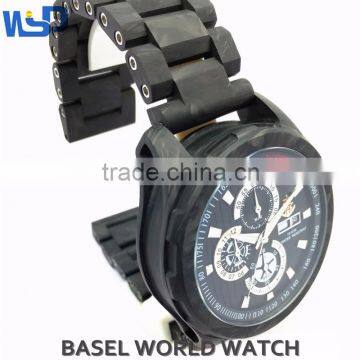 Luxury Sports Watch With Carbon Fiber Strap photo-4