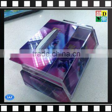 Hotel/home Use Attractive Acrylic Elegant Decorative Tissue Dispenser/napkin Box