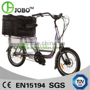 48V 500W Electric Delivery Bike Food Delivery Bike with Brushless Crank Motor