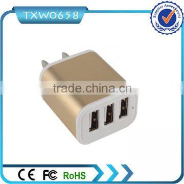 3.1A 3 USB USA Wall Charger For IPhone 6S/7 photo-4