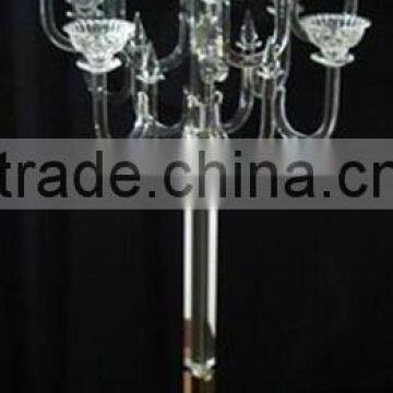 crystal candlesticks