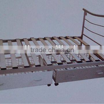 Metal steel bed