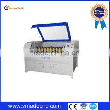 Factory direct price ! VLC 1309 metal -nonmetal mixed laser cutting machine for jinan