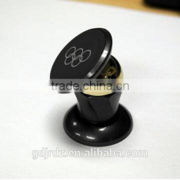 China Manufactory and Magnet 360 Rotating Magnetic Mobile Phone GPS Holder Magnetic Car Mount Metal Stand Cell Phone Holder