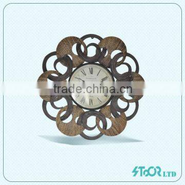 Metal clock wall art decor hanging wall decoration