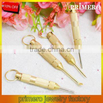 Portable 4in1 Multi Tool Set Cross Screwdriver Toothpick Ear Pick Pin Key Chain