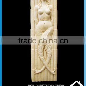 Sculpture decorative stone pillar