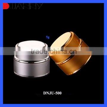 7G 15G 20G 30G 50G 100G 200G High Quality Luxury Round Acrylic Cream Cosmetic Jar Aluminium