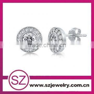 EAR 0015 fashion silver studs and boys earrings for boys china supplier handmade item