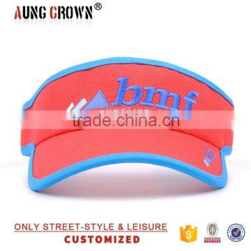 custom embroidery logo sport sun visor cap                        
                                                Quality Choice