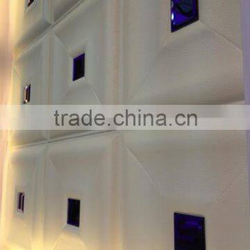 GLM Leather wall panel Interior decoration wood acm wall panels New HOT products bring you new profit