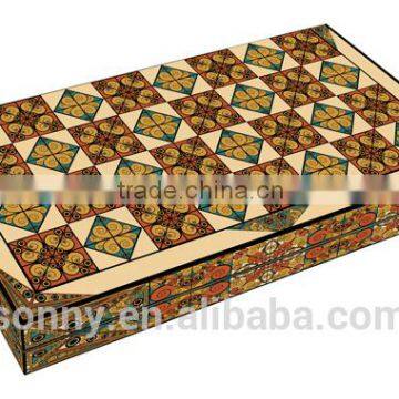 Popular Wooden Backgammon Board Game photo-6