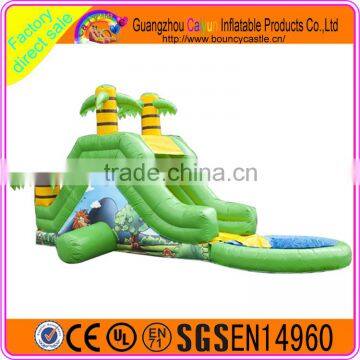 2016 Hot Popular Giant Inflatable Water Slide for Kids and Adult, Inflatable Cocoanut Trees Slide for Sale. photo-2