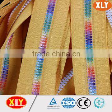 Special Design Multi-color Plastic Zipper Rolls, Custom Derlin Zipper for Bags photo-2