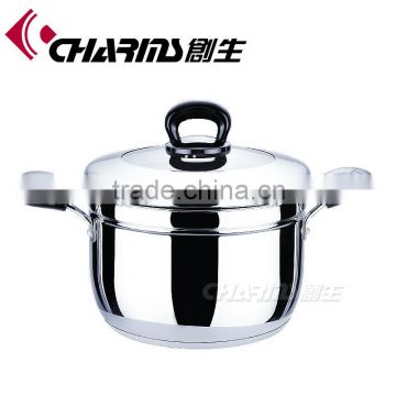 NEW And Best Charms Stainless Steel steamer pot cookware set SB-RS22