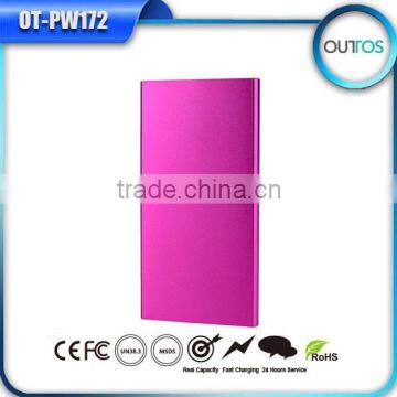 Slim powerbank 5000mah thin metal case powerbank