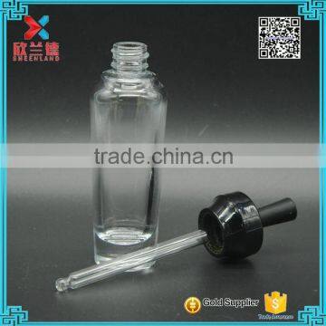 2016 hot sale 25ml cosmetic clear essential oil dropper glass bottle                        
                                                                                Supplier's Choice