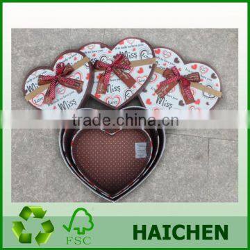 Decoractive factory custom cardboard paper gift box