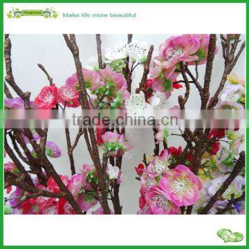 cheap artificial flower silicone artificial flower wintersweet