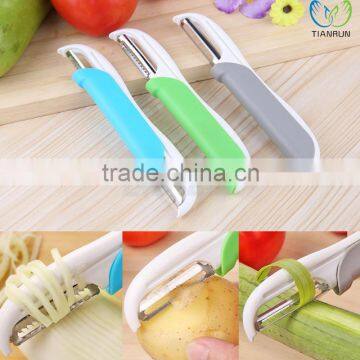 Double Sides 2 in 1 function fruit peeler and Slicer