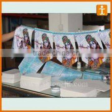 Sport Banner Advertising Tear Drop Flag Bunting and String Flag,triangle Flag String photo-3