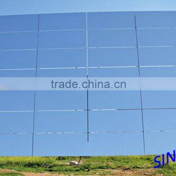 3.2mm or 4mm Low Iron Extra Clear High Reflectivity Solar Mirror Sheet for CSP applications