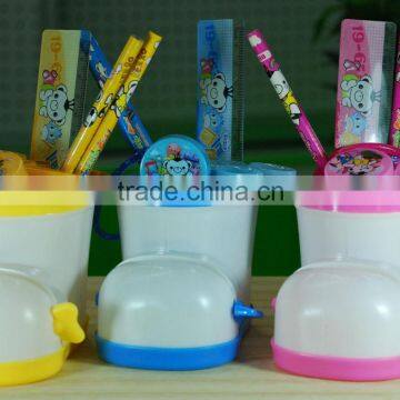 School/Office Cartoon Stationery/Gift Pen/pencil Holder/Container/Box Set For Children/Students/kids(5 pieces set)