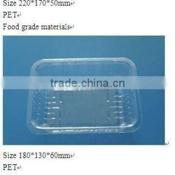 plastic plate, plastic container