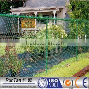 high quality hot dipped galvanized and pvc coated wire mesh fence tennis court fence