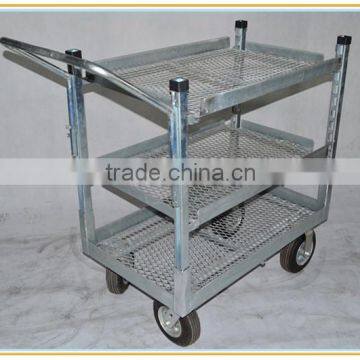Foldable Cleaning Hand Trolley,plain Trolley, Utility Cart,wheelbarrow photo-2