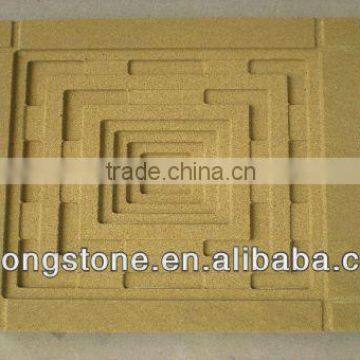 sandstone carving tile