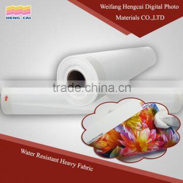 Water Resistant 100% Polyester Fabric Roll for Inkjet Pigment Ink photo-6