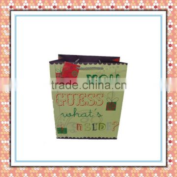 alibaba Hot bronzing gift paper bag Wholesale