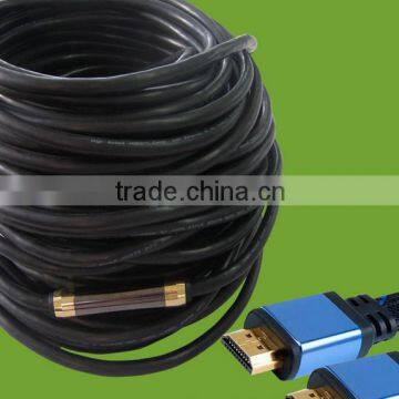 up to 50m 24k plated 2.0V male to male HDMI Cable for HDTV, DVD Play, ER Xbox, PS3 and other multimedia