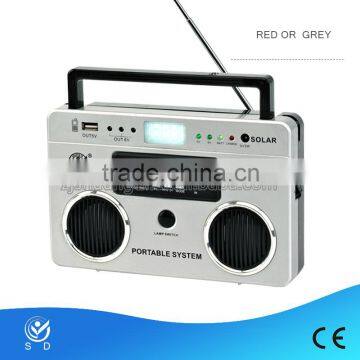 four functions solar system with radio