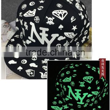 Sedex Fashion hip-hop baseball cap snapback peaked cap Luminous cap