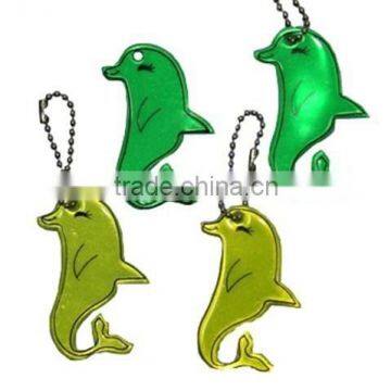 Reflective keychains for car keys