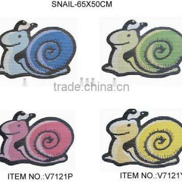 Snail shape bath mat,fancy shower mats- colorway