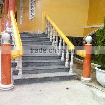 Best quality white marble type natural stone baluster railing for home No 50