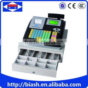 supermarket electronic cash register machine with cash drawer