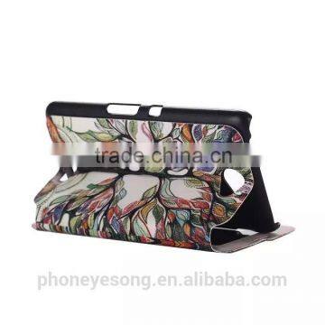 PU Plastic Printed Back Cell Phone Case For SONY E4 photo-5