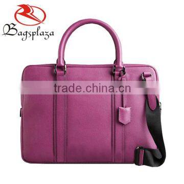 M4009 Customized emboss logo fashion woman bag lawyer briefcase